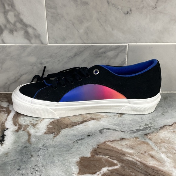 NWOT Vans Lampin 86 DX Anaheim Factory Moon Black Suede Stars Sneakers W 7.5 M 6 - Picture 2 of 10